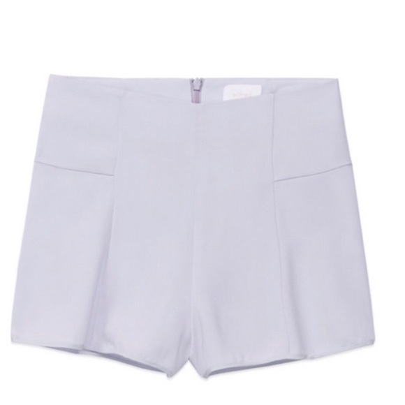 Aritzia Wilfred Lavender Shorts - Picture 3 of 9